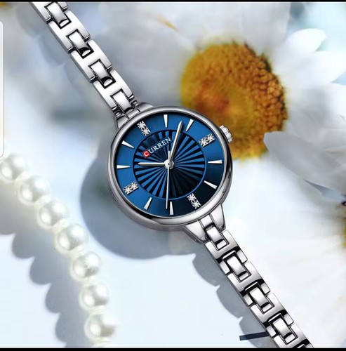 Uhren silber damenuhren blau - silber,