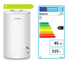 Buderus Logalux Speicher S120 Warmwasserspeicher Standspeicher weiss S120/5W neu
