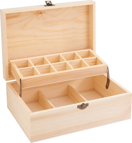 Vbs holzbox twin 24x9x16 cm - vbs,