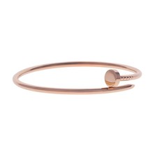 Cartier 18k Rotgold Juste Un Clou kleines Modell Armreif Armband Größe 16