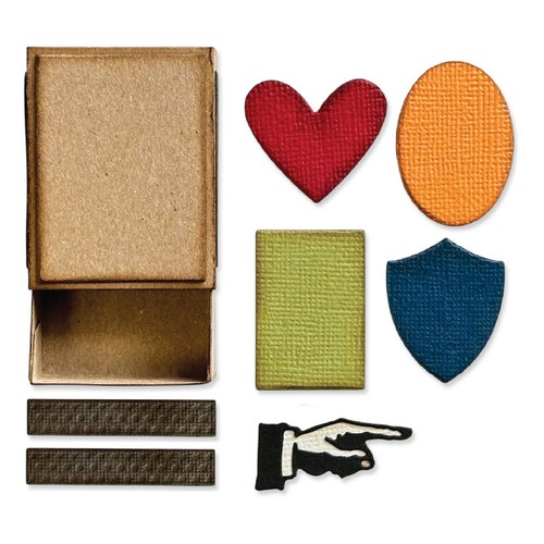 Sizzix vault matchbox tim - sizzix, by