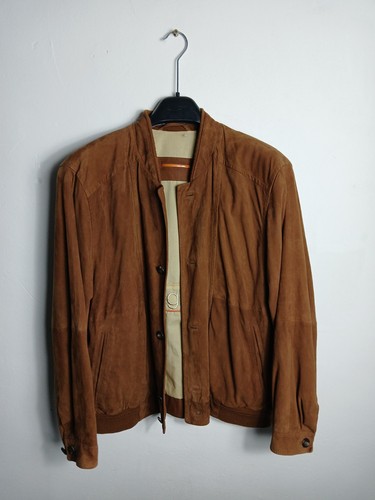 Bugatti velours lederjacke - bugatti,