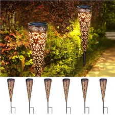 Solarlampen Garten Außen   LED Dekoration Edelstahl Balkon