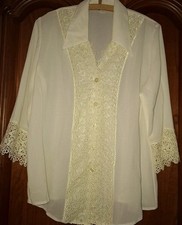 Damenbluse.Gr.L Festlich