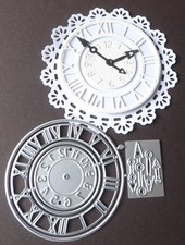 Stanzschablone Stanzform Uhr