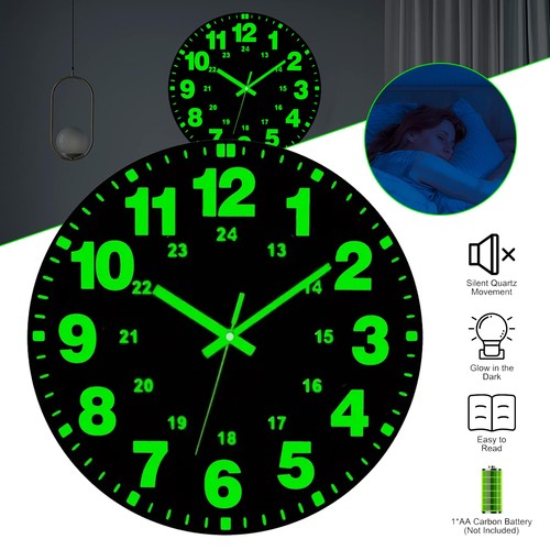 Leuchtend wanduhr ohne - wanduhr,