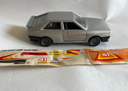 Audi quattro 1981 diecast - quattro, 1/25