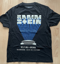RAMMSTEIN T-Shirt Stadium Tour 2024 VELTINS ARENA Gelsenkirchen Größe L - Neu