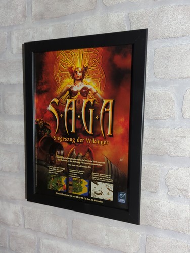 Rare saga werbeblatt poster - werbeblatt,