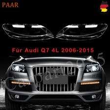 2x Scheinwerfergläser Scheinwerferglas Für Audi Q7 2005-2015 Streuscheibe Klar