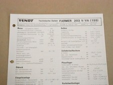 1987 Fendt Farmer 203 V/VA