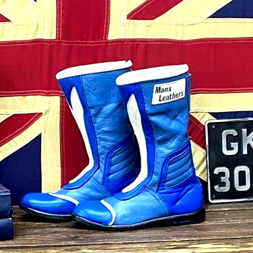 Vintage manx leathers motorrad - vintage,