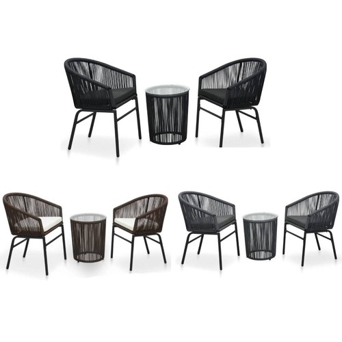 Bistroset mit kissen balkonset - bistroset,