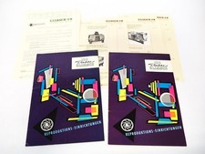 Klimsch Frankfurt Fotozubehör Kamera Repro Geräte 2x Katalog + Angebot 1958