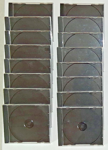 Dvd leerhüllen case - cd,