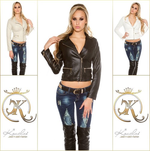 Jacke mit steppung sexy koucla - mit,