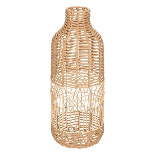 Deko vase aus rattan geflecht - deko-vase,