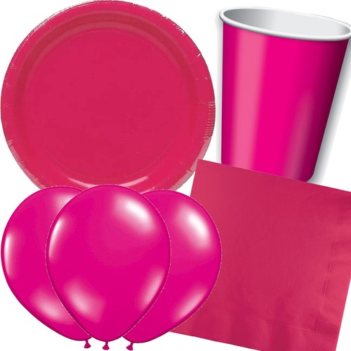 Magenta geschirr deko - geschirr,