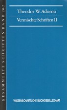 Theodor W. Adorno: Vermischte