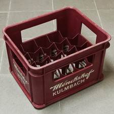 Mönchshof Kulmbach Bierkasten alt f. 20 Euro - Flaschen, Kunststoff Plastik