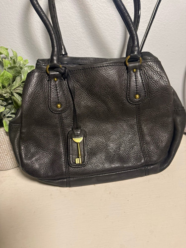 1954 fossil black pebbled - fossil,