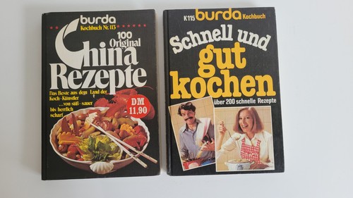 Kochbuch burda 113 und - 2,
