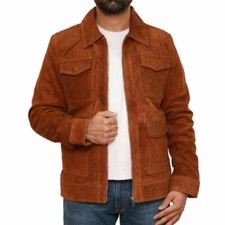 Wildleder Jacke für Herren