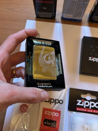 Zippo sturmfeuerzeug skull - zippo,
