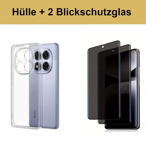 Hülle 2x blickschutzglas - 2x,