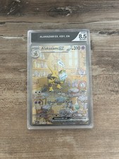 Alakazam EX - 151 - 201/165 - Englisch Simsala EX 151 Mew CGS 8.5 Near Mint