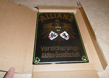 Emailschild Emailleschild Schild Allianz Versicherung OVP Allgeier Email