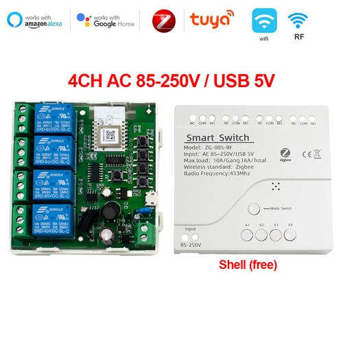 4ch tuya zigbee funkschalter - 4ch,