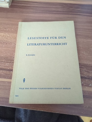 Ddr lesestoffe für den - für,