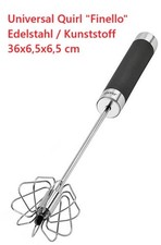 Universal Quirl FINELLO Küchenmaschine Rührbesen Mixer universal alleskönner