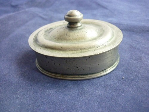 Kleine zinndose mit deckel - kleine,