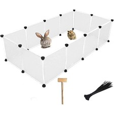 Freilaufgehege Kaninchen Auslauf Freigehege Hasen Nager Freilauf  145*75*48cm DE