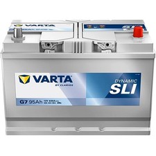 VARTA Dynamic SLI G7 Starterbatterie 12V 95Ah 830A/EN B01 für Auto LKW Batterie