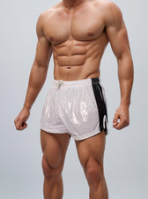 Shiny Athletic Sprint Shorts