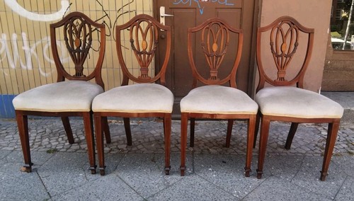 Vier englische stühle - vier,