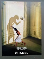 Chanel Egoiste Platinum Parfum nineties retro 1994 Vintage Ad Werbung Reklame V2