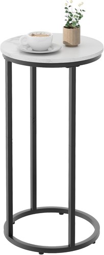 Runder beistelltisch schwarz - beistelltisch,