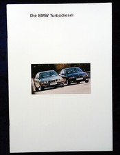 BMW 5er, E 34,  und 3er E 36 Turbodiesel Prospekt 2.1993