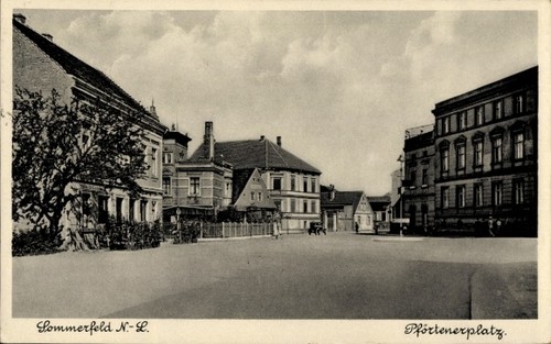 Lubsko sommerfeld der - ak,
