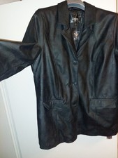 Kunstlederjacke BonPrix Gr. 52