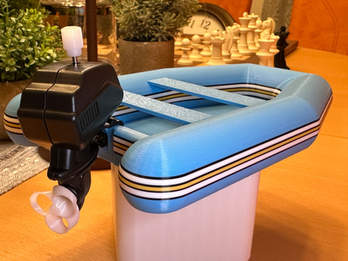 Schlauchboot mit motor figur - motor,