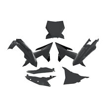Racetech Plastik Komplett Kit KTM SX SXF 125 250 350 ab 2025 Satz 8 Teile schwar