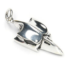 Raben Schädel Kettenanhänger