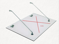 Vordach Haustür – Glashalter Set V4A Edelstahl Halterung Glasdach ÜberdachungVor