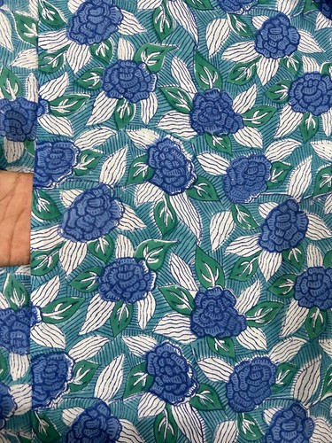 Indisch blau hand blockdruck - indisch,
