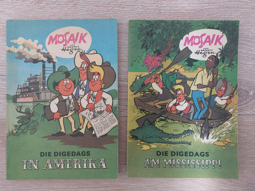 Wipa mosaik bücher digedags - wipa, mosaik-bücher